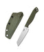 Fixed Blade Knife, 3.6" 420 Steel Blade Small Knife with G10 Handle Full Tang with Kydex Sheath for Outdoor Camping, Survival, Hiking,JXEJXO