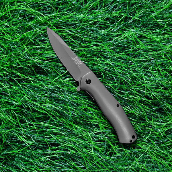 Pocket Knife, Folding 3.75 Inch 420 Steel Blade with Pocket Clip for Camping Survival Hiking Men Women