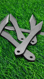 Load image into Gallery viewer, 10.2" Stainless Steel No Spin Throwing Set Throwing Spikes Thickness Up to 0.275",with Nylon Belt 3 in one Sheath, The Thunder JXE JXO
