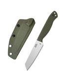 Laden Sie das Bild in den Galerie-Viewer, Feststehendes Messer, 3,6" 420 Stahlklinge kleines Messer mit G10 Griff Full Tang mit Kydex-Scheide für Outdoor-Camping, Survival, Wandern, JXEJXO