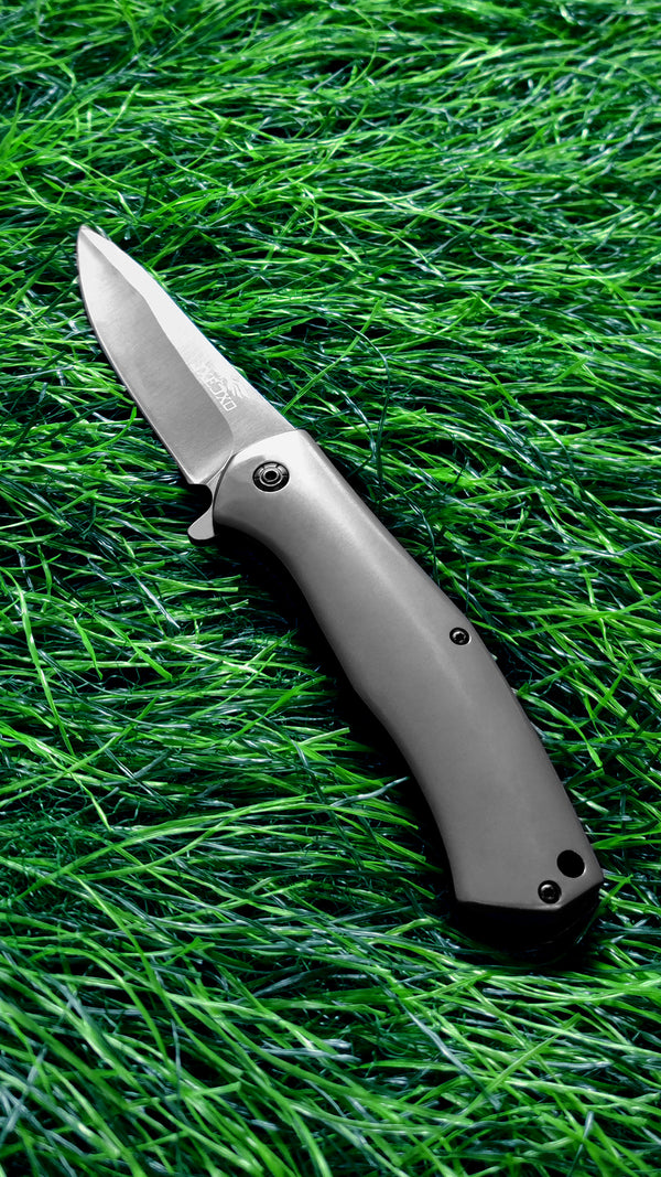 Pocket Knife, Folding 3.75 Inch 420 Steel Blade with Pocket Clip for Camping Survival Hiking Men Women