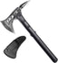 JXE JXO Camping Axe, Throwing Tactical Tomahawk with Spike, Survival Hatchet with Sheath, Nylon Fiber Handle for Outdoor Survival Hiking Camping （14.5 inch）
