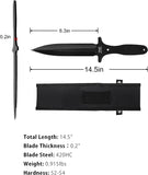Laden Sie das Bild in den Galerie-Viewer, The Sentinel - Big Throwing Spikes Set 3Pack, 14.5" Length, 0.2" Thickness, Upgrade Your Throwing Game with Competition Throwing Set