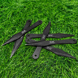 Load image into Gallery viewer, Throwing tools, 9.4" Stainless Steel No Spin Throwing Set with Nylon Belt Sheath