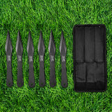 Load image into Gallery viewer, Throwing tools, 9.4" Stainless Steel No Spin Throwing Set with Nylon Belt Sheath