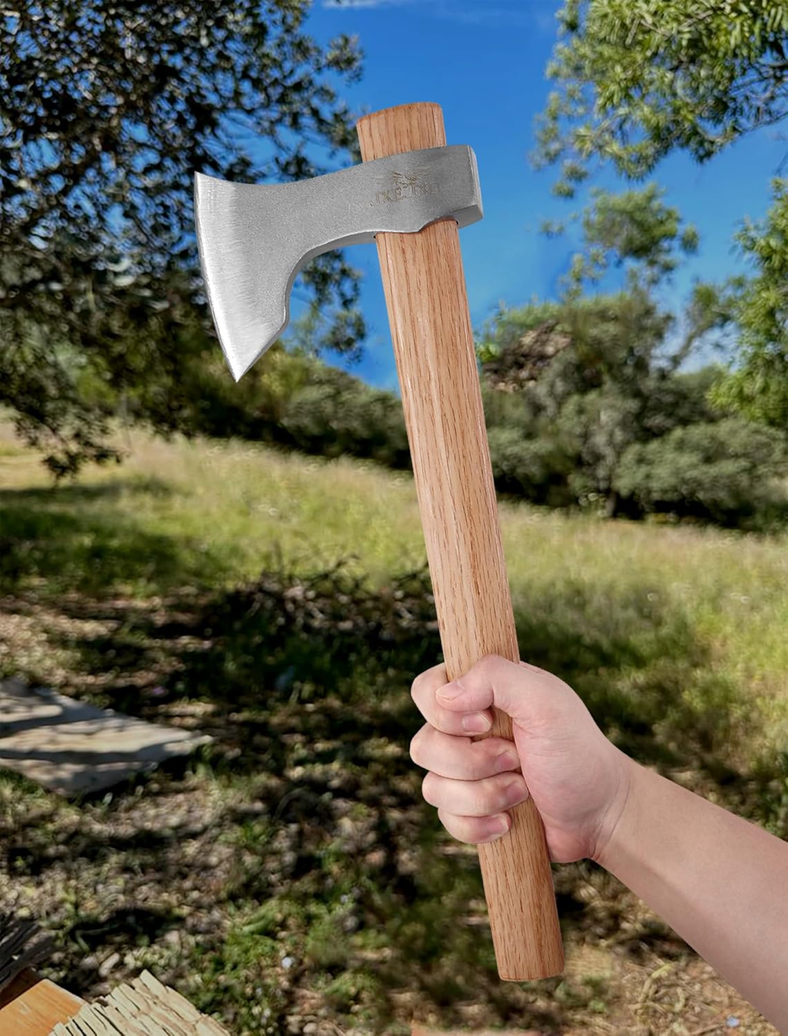 Throwing Tomahawks16.5″ Beech Handle – Forged Axes for Throwing and Outdoor Adventures