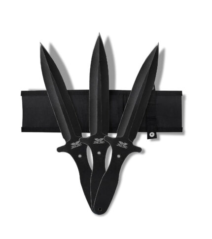 The Sentinel - Big Throwing Spikes Set 3Pack, 14.5" Length, 0.2" Thickness, Upgrade Your Throwing Game with Premium Throwing Set