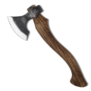 JXEJXOThe-Crafter15.3inch-Carving-Axe-with-Sheath-Camping-Hatchet-Forged-Steel-Axe-with-Leather-Sheath-Survival-Axe-for-Wood-Splitting-and-Chopping-Bushcraft-Hatchet-Perfect-for-Outdoor-Adventures